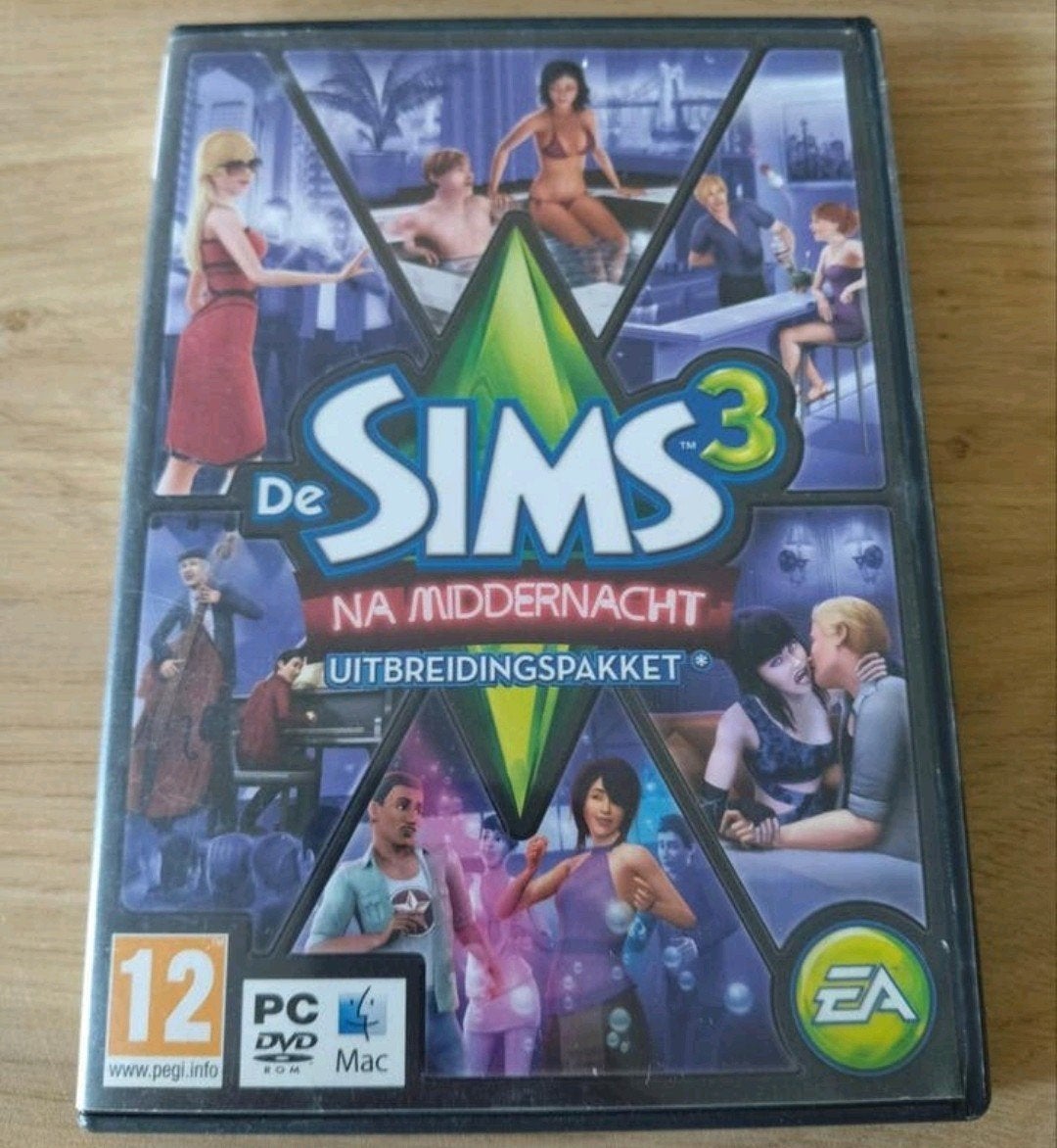 De Sims 3 Na Middernacht Uitbreidingspakket PC/Mac, Verzenden, 1 speler, Zo goed als nieuw, Vanaf 12 jaar