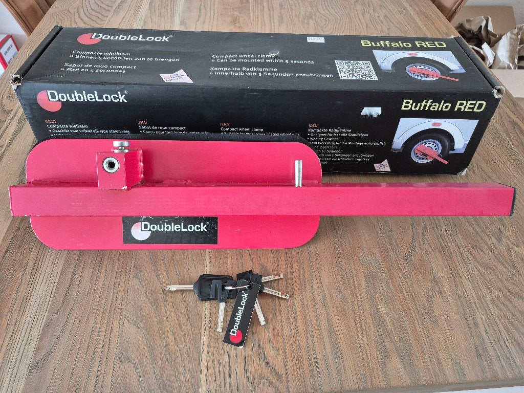 Caravan wielslot, Caravans en Kamperen, Caravan accessoires, Ophalen, Zo goed als nieuw
