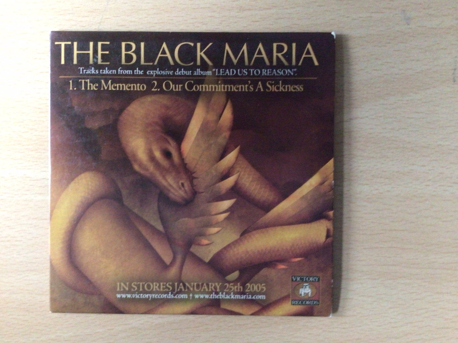 The Black Maria-Track from debut album. Zeer gezocht deze., Ophalen of Verzenden, Zo goed als nieuw