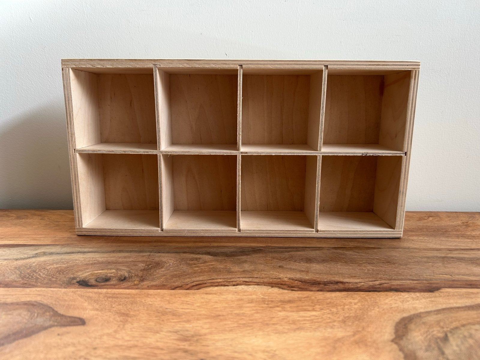 Houten sorteerbak met 8 vakken - Van Zelst, Ophalen of Verzenden, Zo goed als nieuw