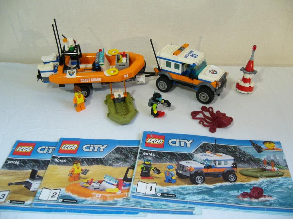 Lego City 60165 4x4 Response Unit, Lego, Ophalen of Verzenden, Compleet, Complete set
