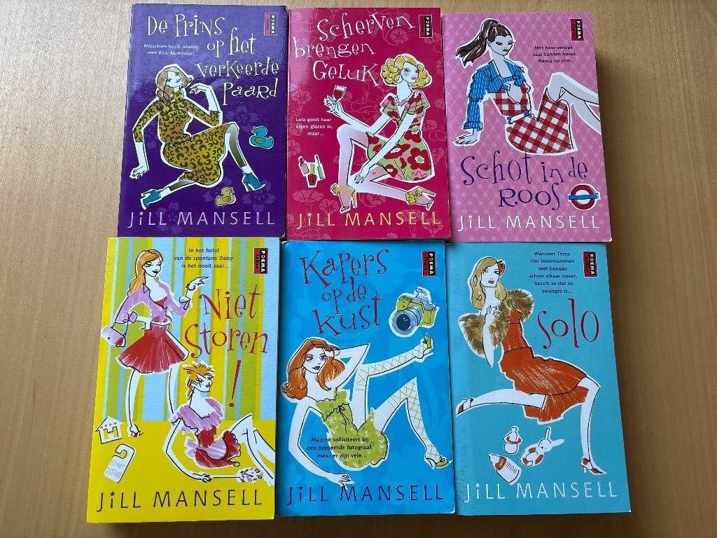 Jill Mansell pocket boeken, Gelezen, Jill Mansell, Ophalen of Verzenden, Nederland