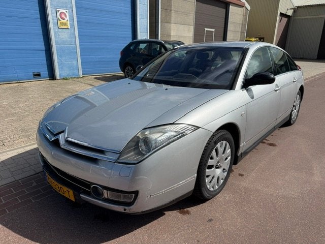 Citroën C6 3.0 V6 Automaat nwe banden, distributie en APK N, Auto's, Gebruikt, Zwart, C6, 2946 cc