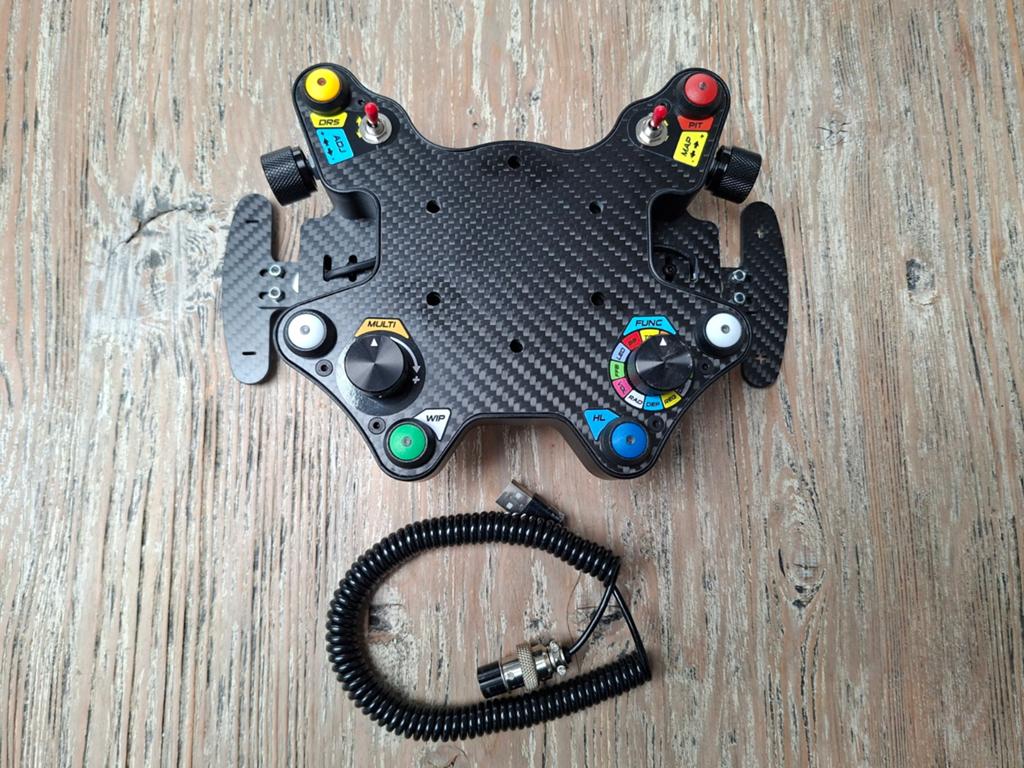Simsonn Racing Simulator Carbon Fiber Steering WHEEL HUB., Ophalen, Zo goed als nieuw