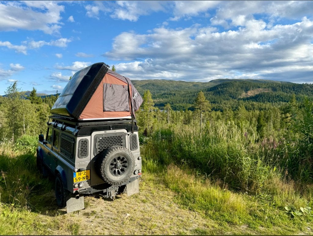 iKamper daktent hardshell, Caravans en Kamperen, Tenten, Ophalen, Gebruikt, Tot en met 2