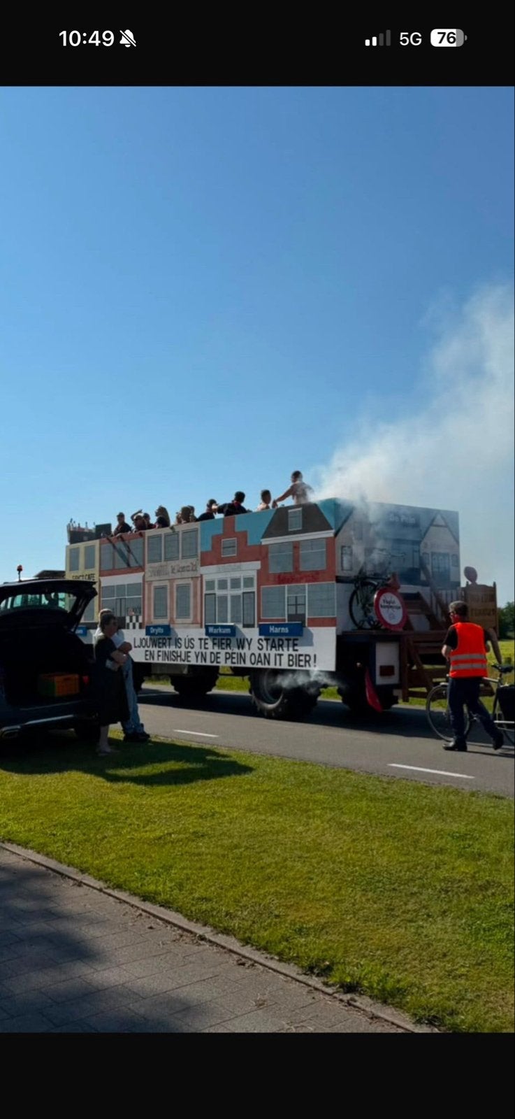 Praalwagens optocht wagens feestwagens dorpsfeest, Ophalen of Verzenden, Versiering, Carnaval