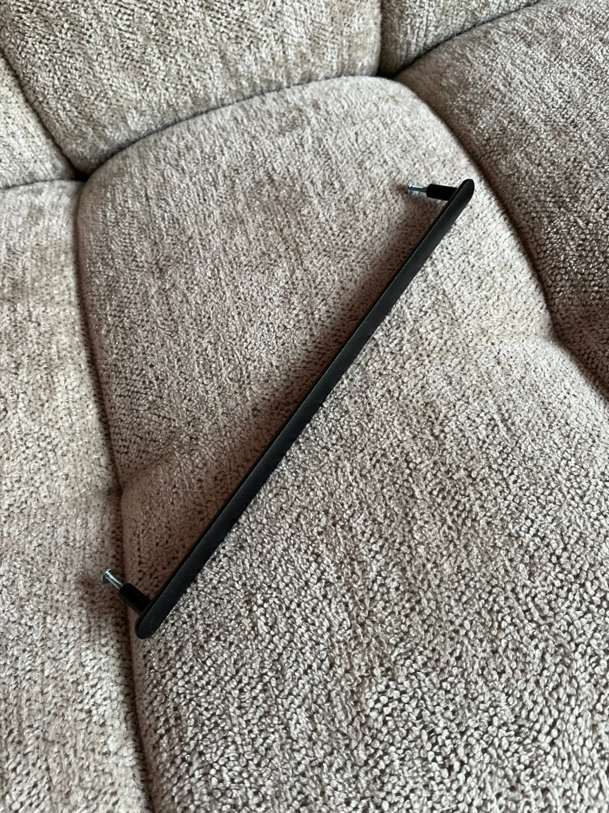 Handgreep Ikea NYDALA 346 mm zwart, Minder dan 50 cm, Zwart, Ophalen of Verzenden, Minder dan 25 cm