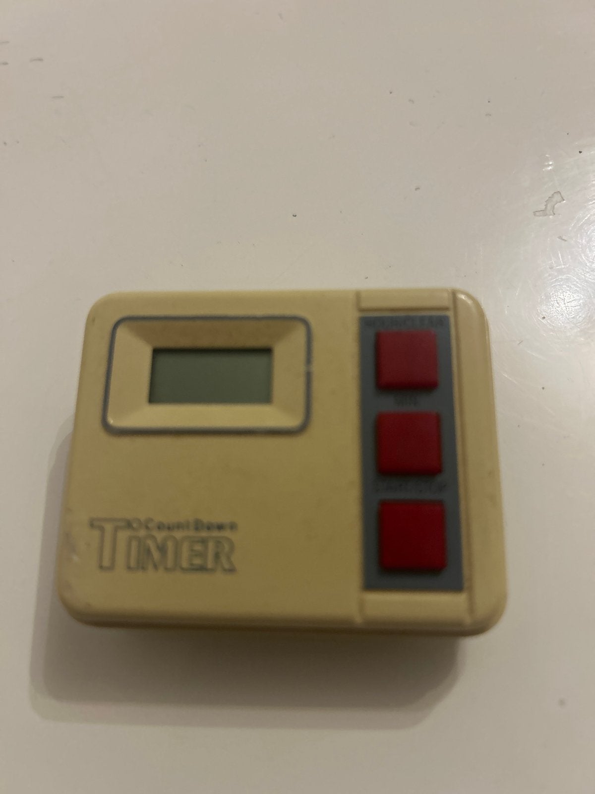 Digitale timer - 6x6 cm, Overige typen, Werkt op batterijen, Ophalen of Verzenden, Zo goed als nieuw