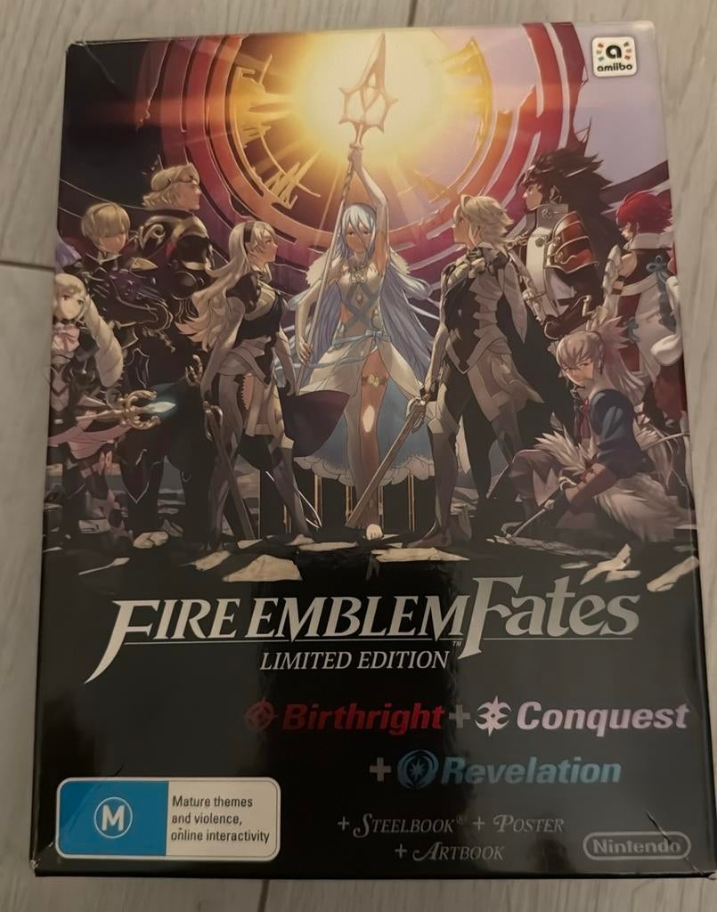 Nintendo 3DS fire emblem fates limited edition, Spelcomputers en Games, 1 speler, Ophalen of Verzenden, Zo goed als nieuw, Role Playing Game (Rpg)