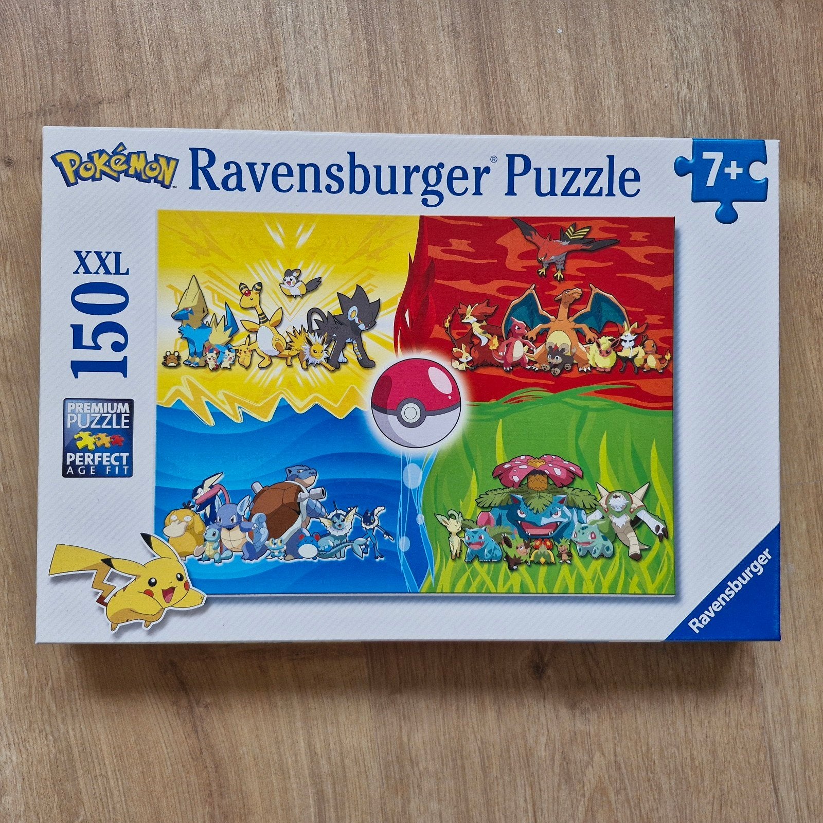 Ravensburger Pokemon puzzel 150 stukjes, Ophalen of Verzenden, Meer dan 50 stukjes, Zo goed als nieuw, 6 jaar of ouder
