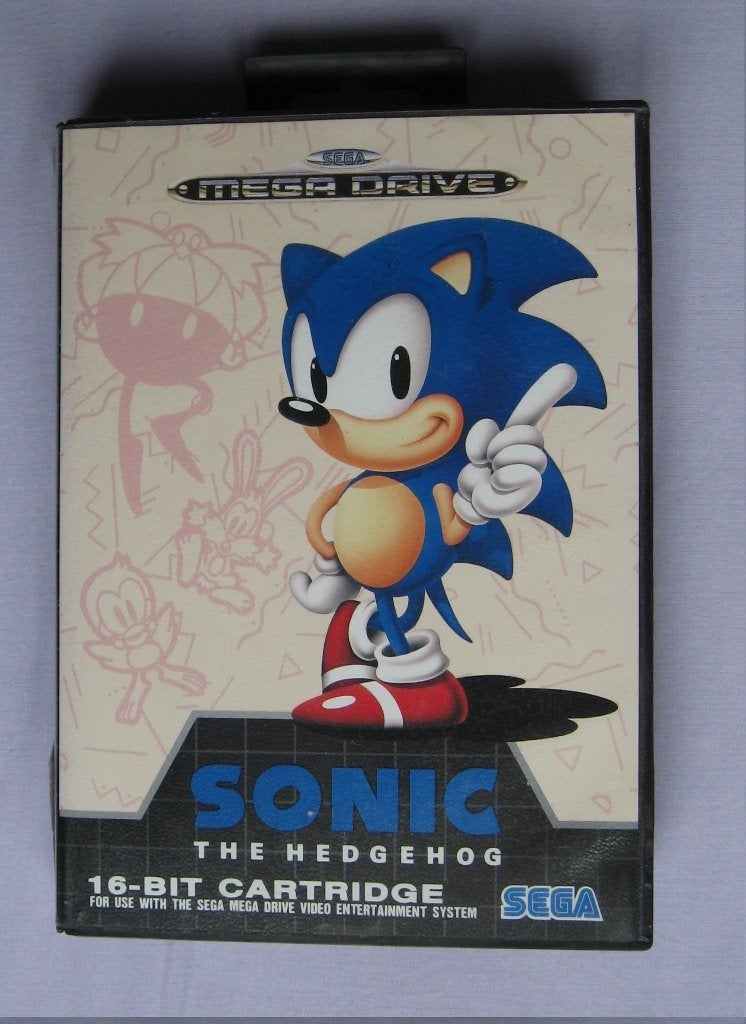 Sega Mega Drive 16-bit Cartridge - Sonic the Hedgehog, Gebruikt, 1 speler, Eén computer, Ophalen of Verzenden