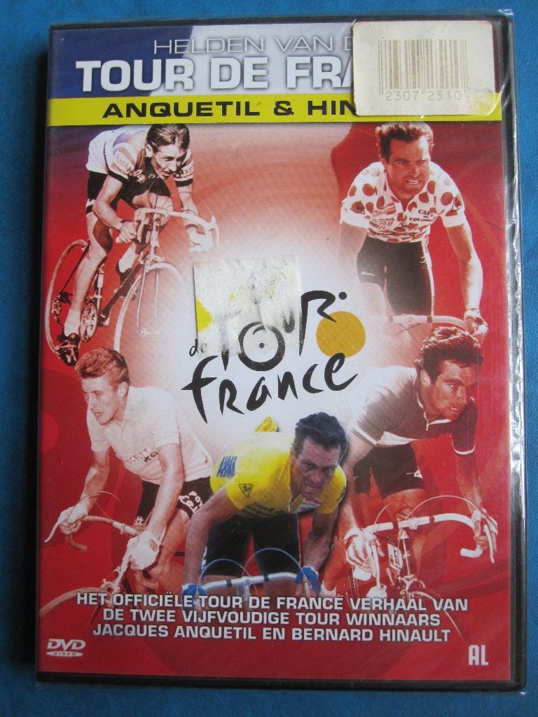 Helden van de Tour de France - Anquetil & Hinault (nieuw in, Alle leeftijden, Wielrennen, Nieuw in verpakking, Documentaire