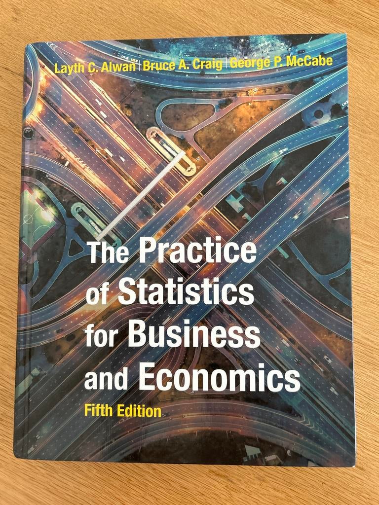 The Practice of Statistics for Business and Economics, Boeken, Studieboeken en Cursussen, Zo goed als nieuw, HBO, Gamma, Verzenden