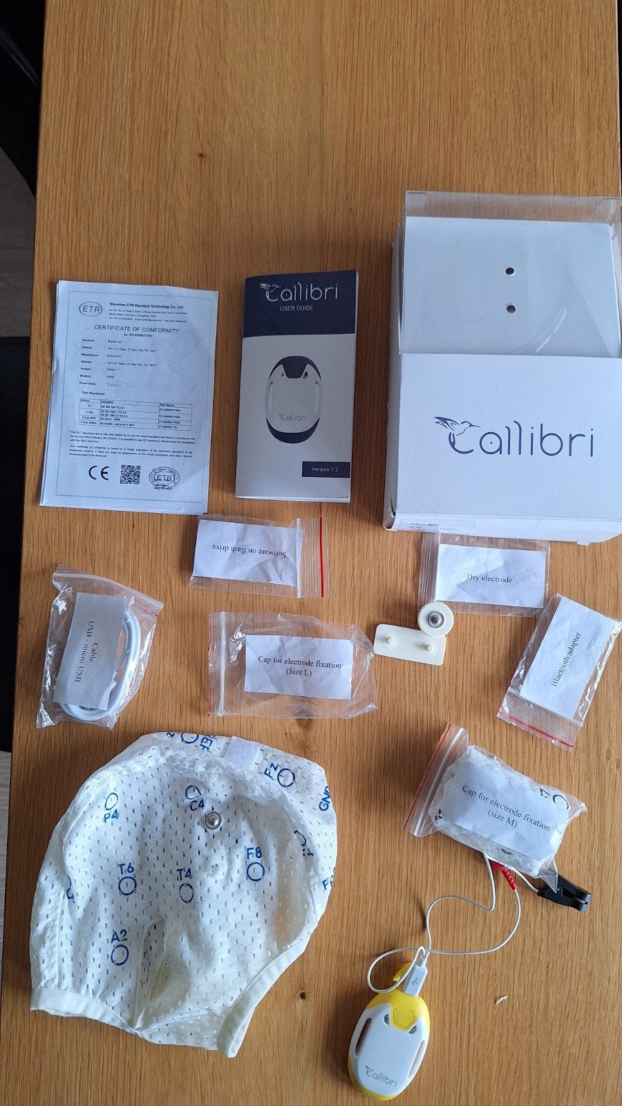 Brainbit Callibri MF, Biofeedback Systeem, Ophalen of Verzenden, Zo goed als nieuw