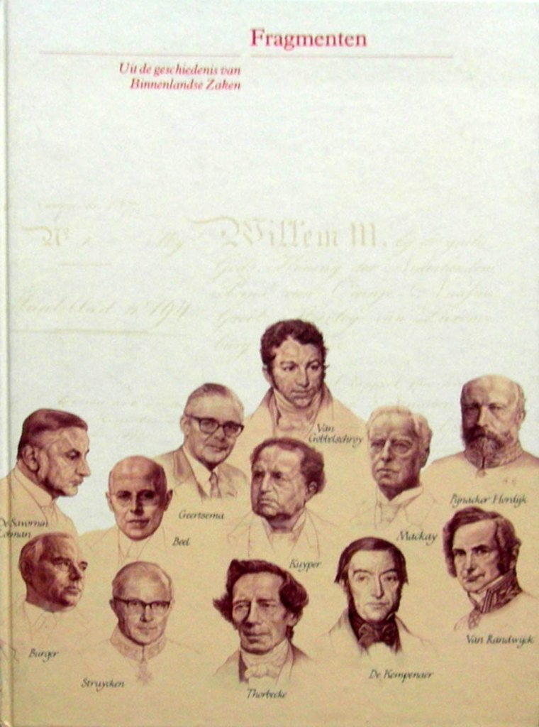 Fragmenten. Uit de geschiedenis van Binnenlandse Zaken, Boeken, Politiek en Maatschappij, Zo goed als nieuw, Nederland, Ophalen of Verzenden