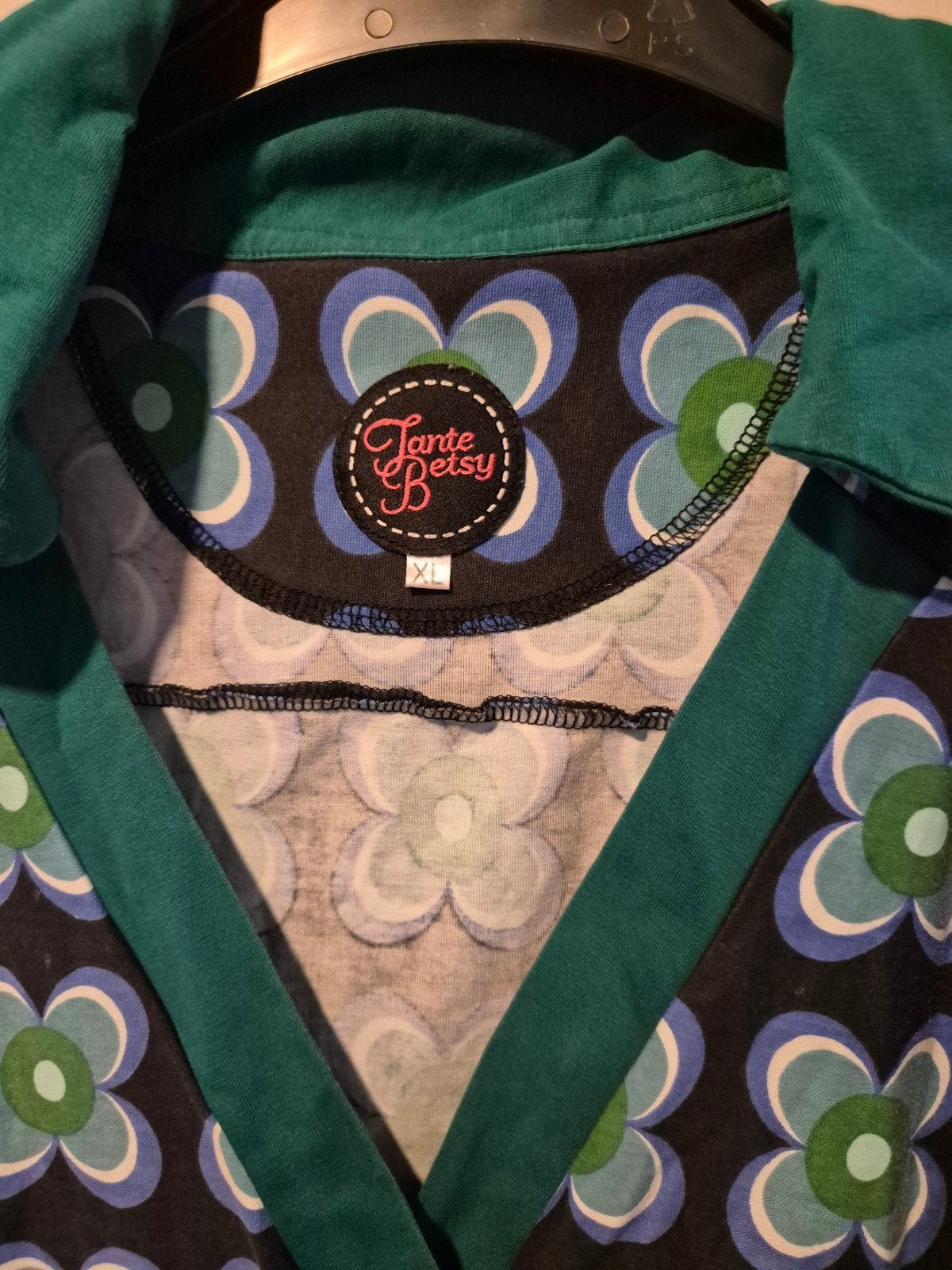 Tante Betsy jurk met bloemenprint - Maat XL, Tante Betsy, Meerkleurig, Maat 46/48 (XL) of groter, Ophalen of Verzenden
