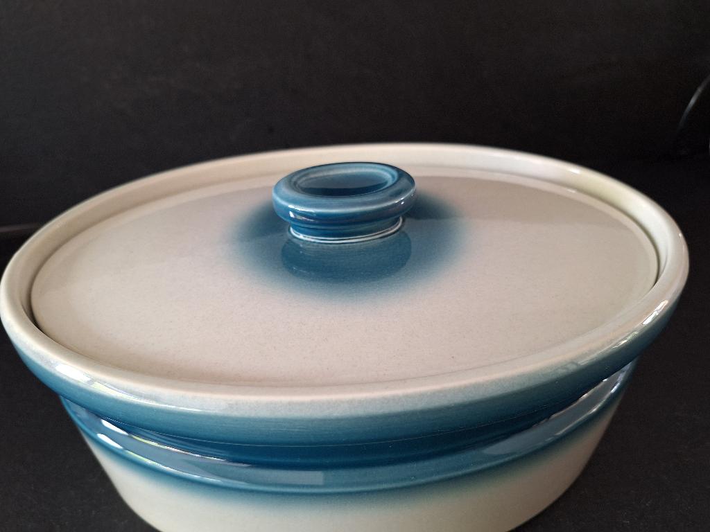 Dekschaal Wedgwood, Blue Pacific, Ophalen, Wedgwood, Porselein, Schaal of Schalen