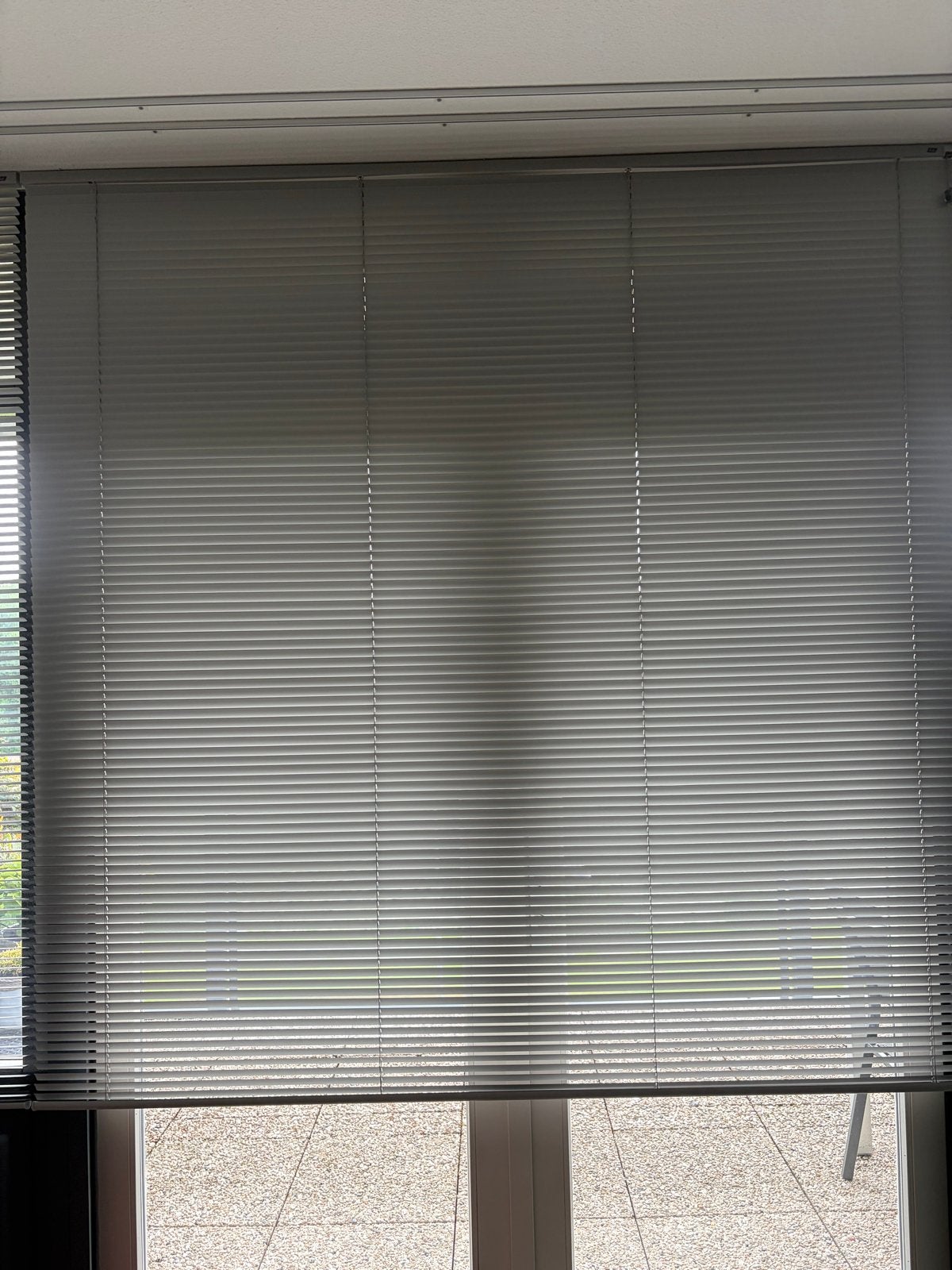 Luxaflex jaloezieën - Grijs - 200 breed 195 lang, Ophalen, 100 tot 150 cm, Zo goed als nieuw, Grijs