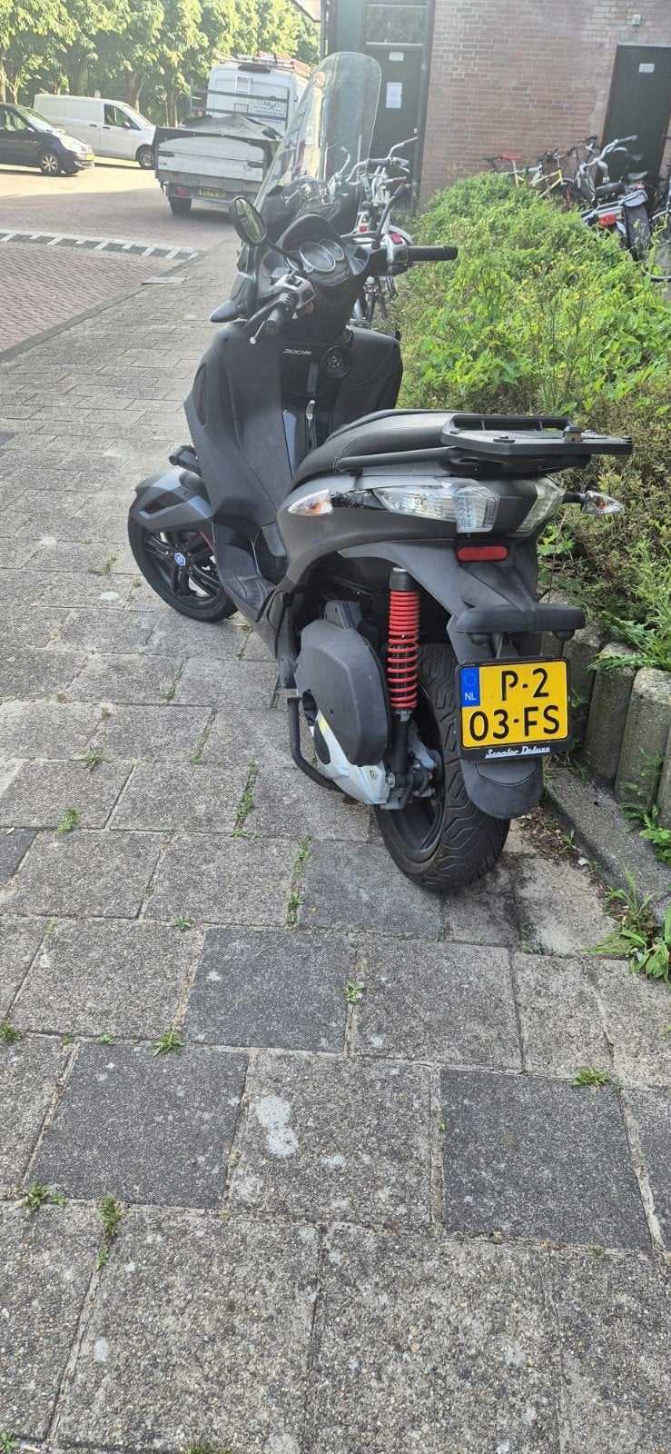 Piaggio MP3 300 LT Sport - Grijs, Gebruikt, Overige modellen, Maximaal 45 km/u, Ophalen of Verzenden