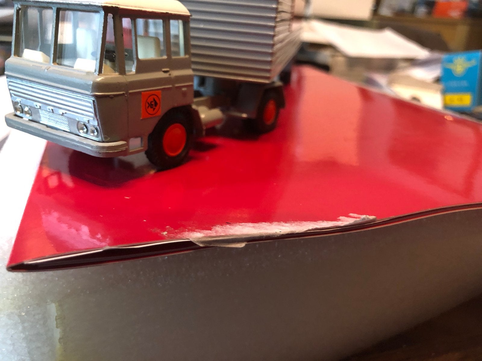DAF 2600 TREKKER met TRAILER  van VAN GEND  & LOOS, Ophalen of Verzenden, Zo goed als nieuw, Bus of Vrachtwagen, Lion Toys