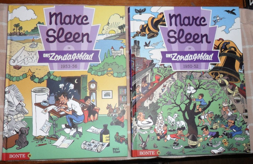 Marc Sleen in Ons Zondagsblad 1950-56 / Oktaaf Keunink, Boeken, Meerdere stripboeken, Ophalen of Verzenden, Nieuw