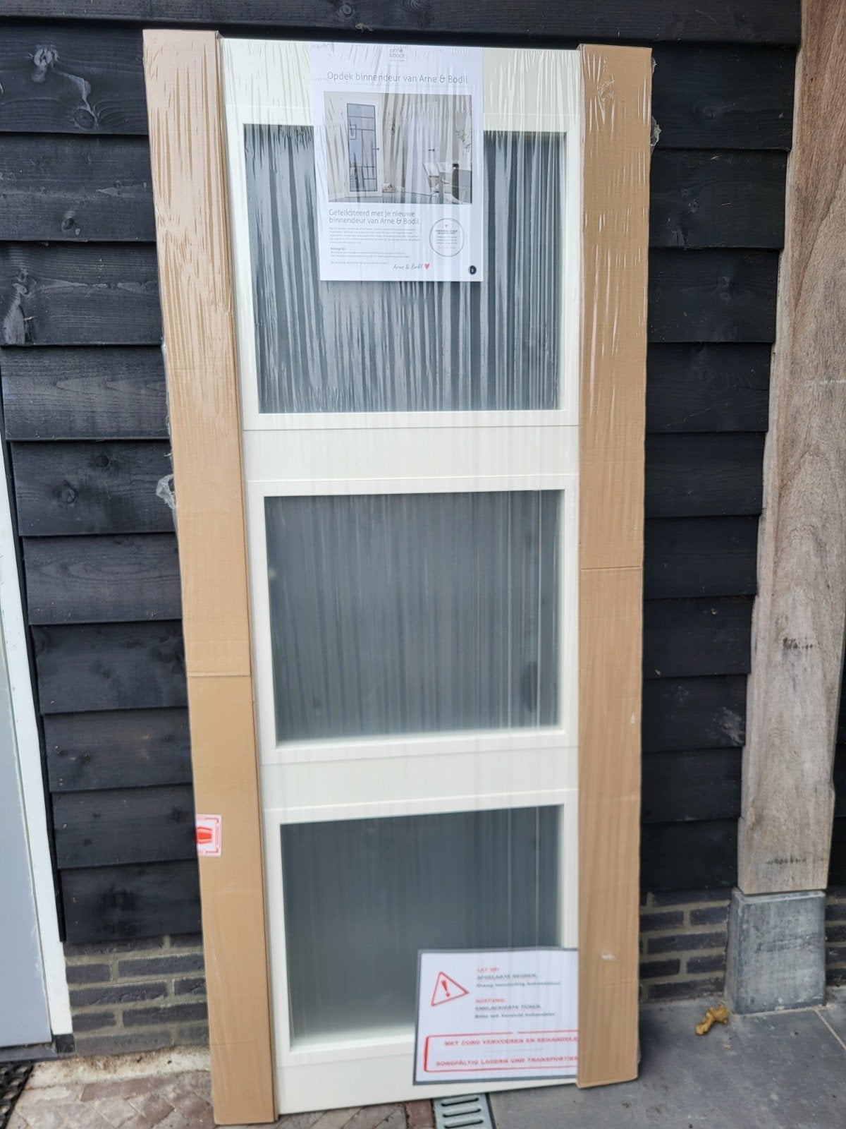 Nieuwe Svedex ABD 26 opdek binnendeur 830x2015 linksdraaiend, Ophalen, Binnendeur, Nieuw, Glas