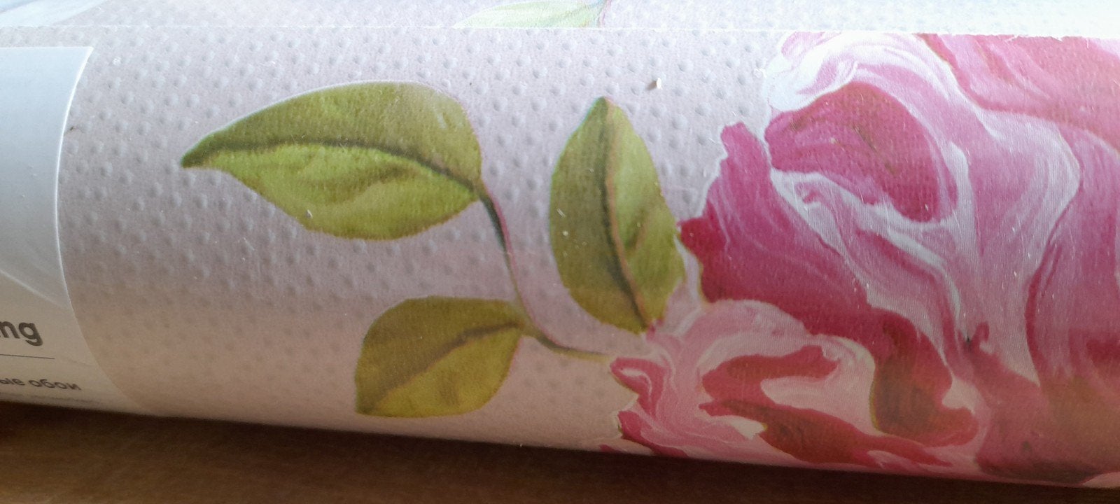 Eijffinger Vliesbehang met rozenpatroon - 363031, Bloemen, Ophalen of Verzenden, Vliesbehang, 5 tot 10 m²
