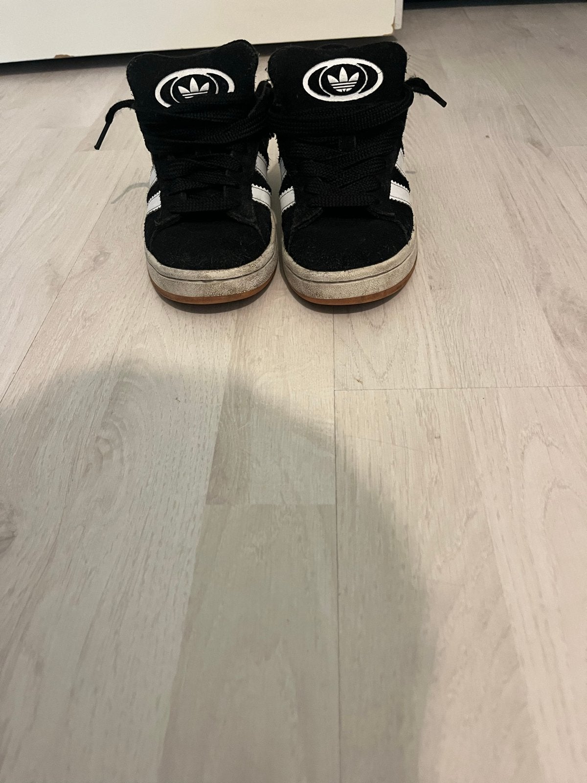 Adidas Campus sneakers zwart maat 35.5, Ophalen of Verzenden, Gedragen, Zwart