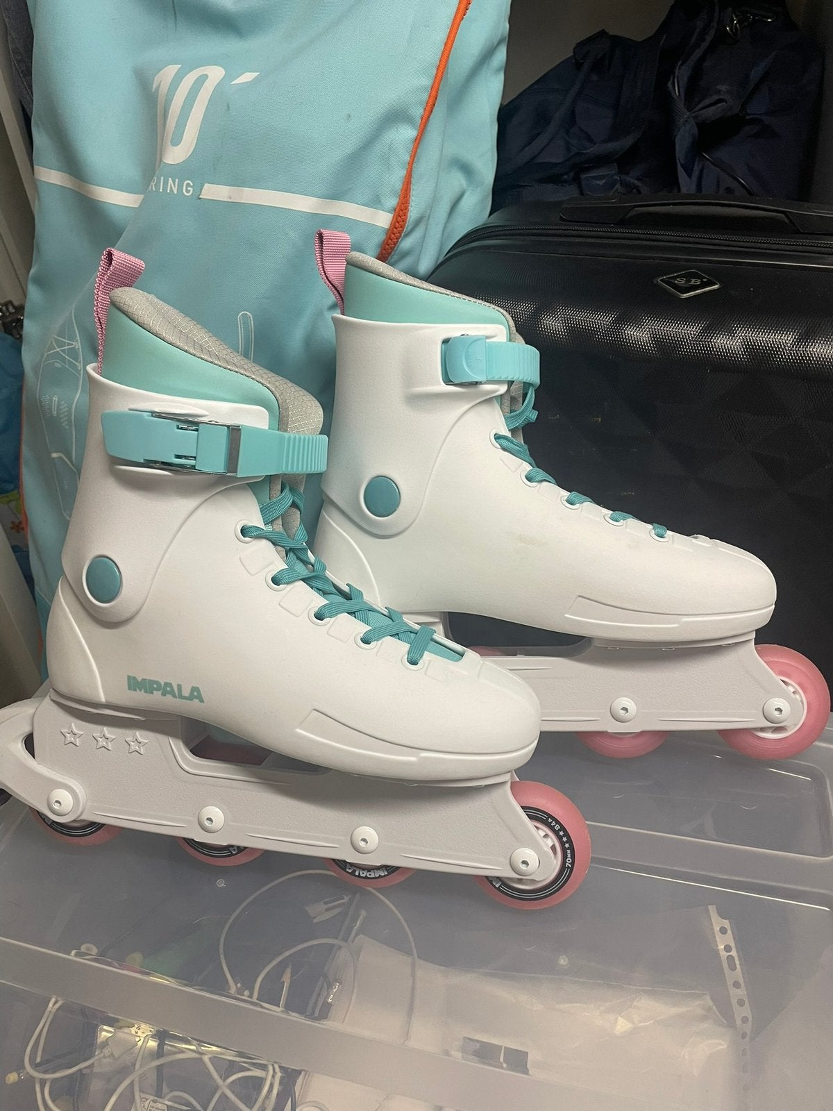 Zo goed als nieuwe hippe skates maat 39 (merk Impala), Sport en Fitness, Skeelers, Zo goed als nieuw, Inline skates 4 wielen, Overige merken