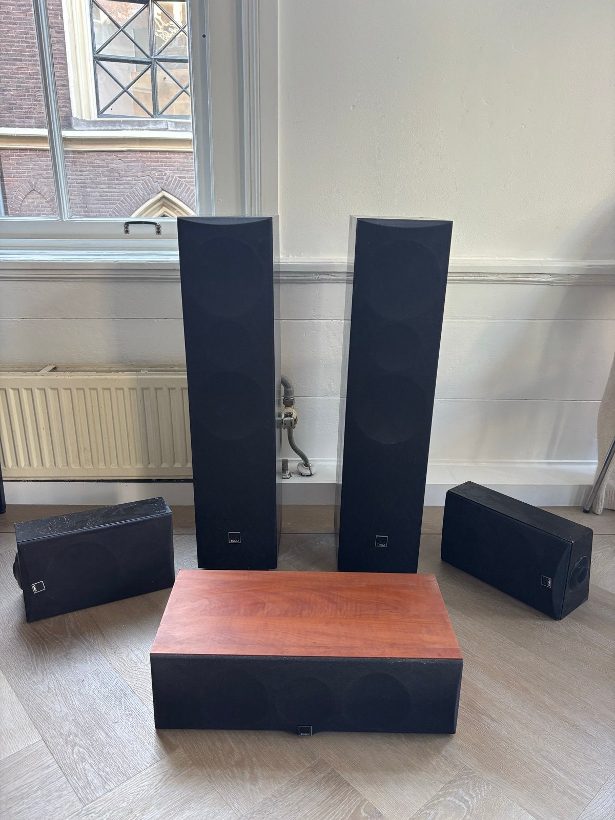DALI Blue 5.0 speakerset – 3003 / C1000 / R1000, Audio, Tv en Foto, Ophalen, Gebruikt, Speakerset, Geschikt voor surround/home cinema