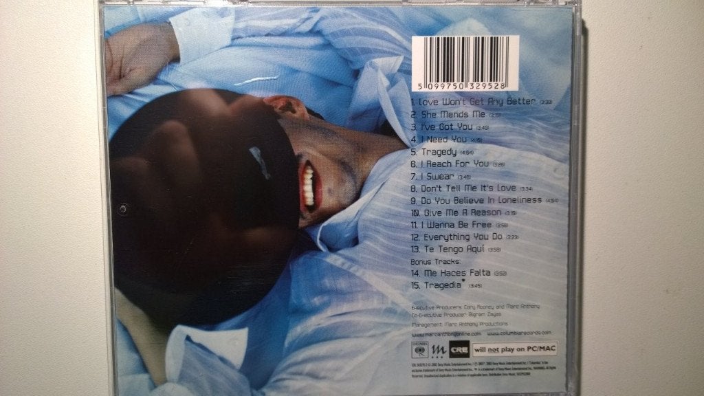Marc Anthony - Mended, Cd's en Dvd's, Ophalen of Verzenden, Zo goed als nieuw