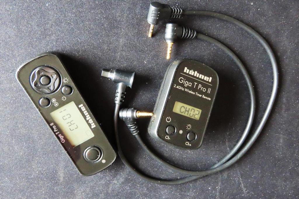 Giga T Pro II - Hähnel - Interval timer en remote control., Ophalen of Verzenden, Gebruikt, Overige merken