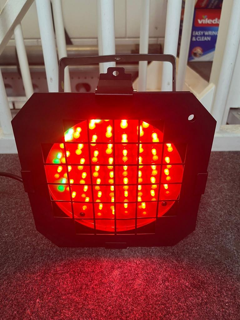LED Par56 Short Black DMX Lichteffect, Ophalen of Verzenden, Gebruikt, Licht, Geluidgestuurd