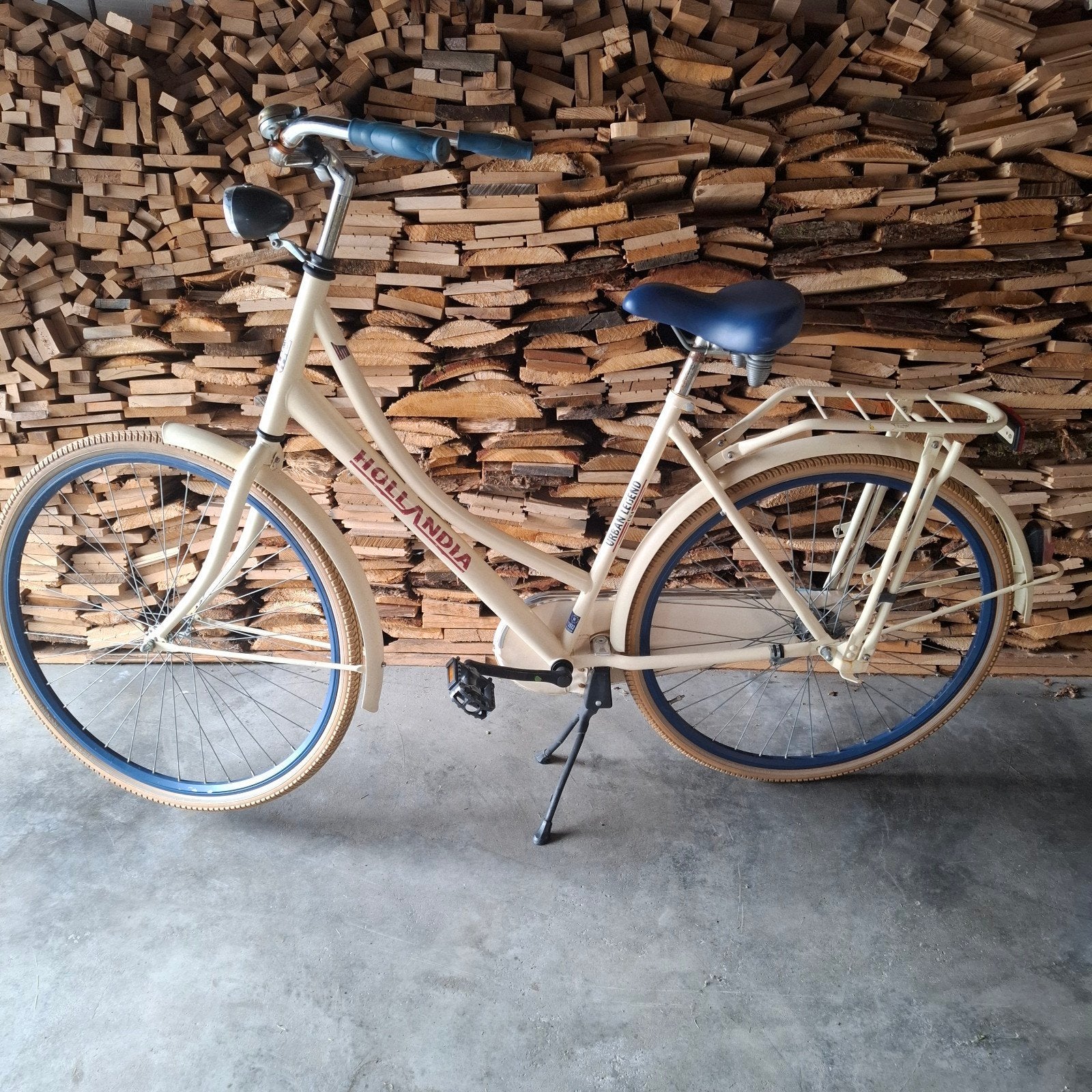 Damesfiets omafiets met terugtraprem 28 inch, 53 tot 56 cm, Ophalen, Gebruikt