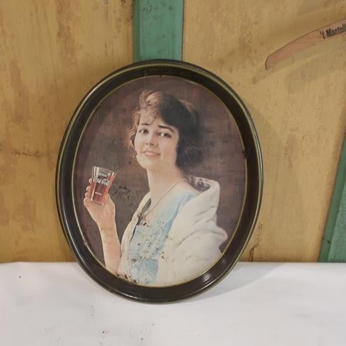 Dienblad Coca Cola serveerblad origineel bruin afbeelding, Huis en Inrichting, Woonaccessoires | Dienbladen, Ophalen of Verzenden