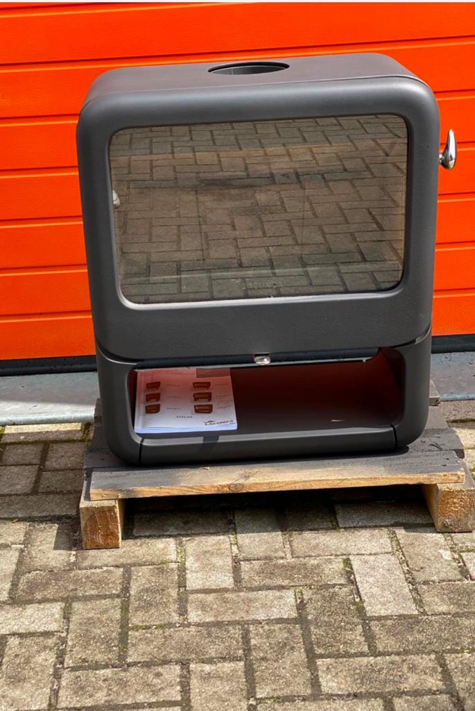 Dovre Rock 500 WB 9 kW demo houtkachel, Ophalen, Houtkachel, Zo goed als nieuw, Vrijstaand