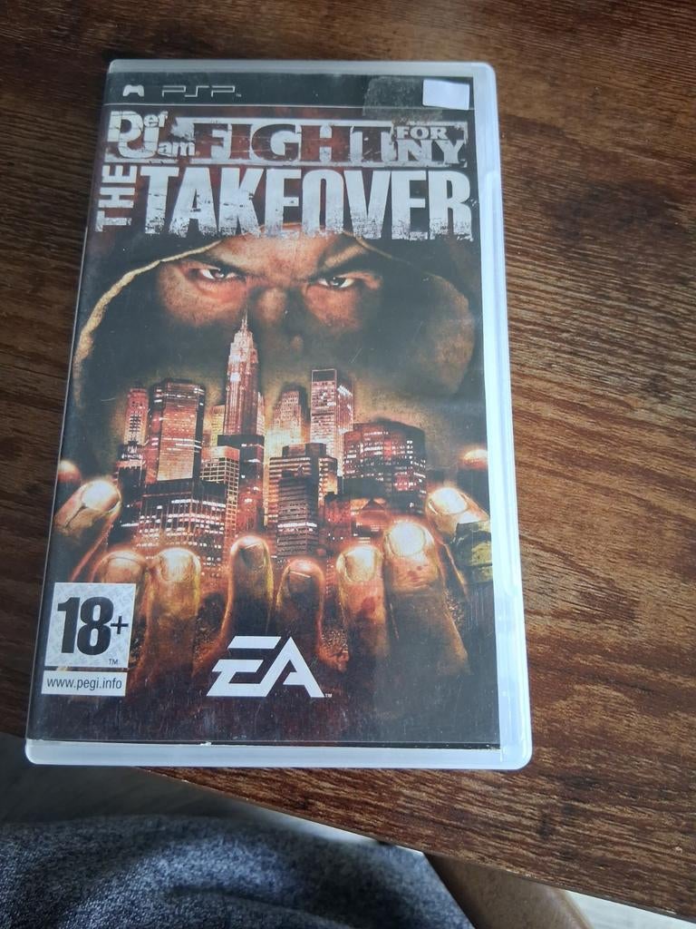 PSP Game: Def Jam Fight for NY - The Takeover, Gebruikt, Vanaf 18 jaar, Vechten, 2 spelers