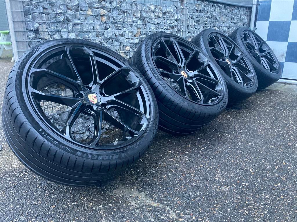 22 inch Porsche Cayenne Coupe velgen  5x130 pirelli P-zero, Banden en Velgen, Nieuw, Overige maten, Ophalen of Verzenden