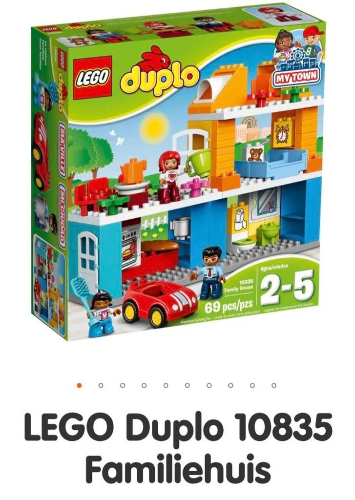 Lego duplo 10835 familiehuis compleet, Kinderen en Baby's, Speelgoed | Duplo en Lego, Ophalen, Zo goed als nieuw, Complete set