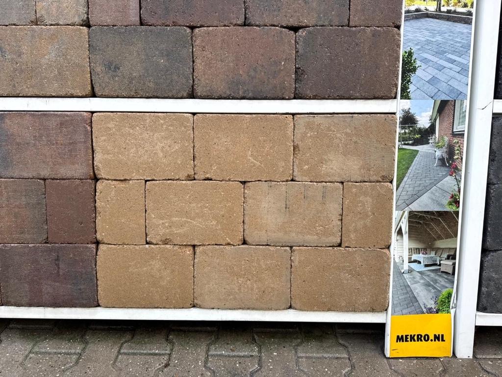 stonique trommel 20x30x6 oud kampen, Tuin en Terras, Ophalen of Verzenden, Beton, 10 m² of meer, Klinkers
