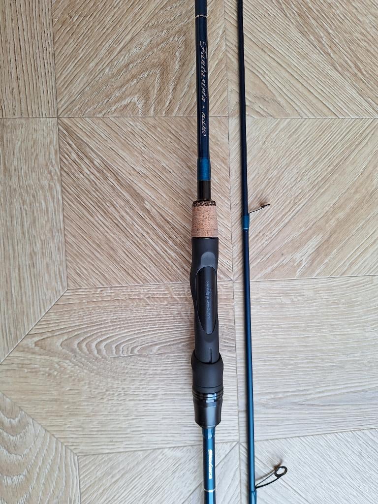 Abu Garcia Fantasista Nano, Ophalen, Zo goed als nieuw, Werphengel