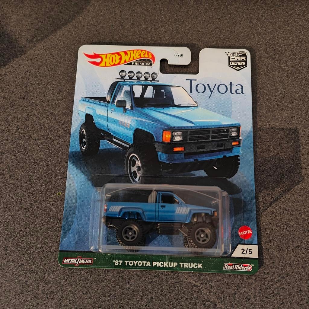 Hot Wheels Premium '87 Toyota Pickup Truck, Ophalen of Verzenden, Nieuw, Auto