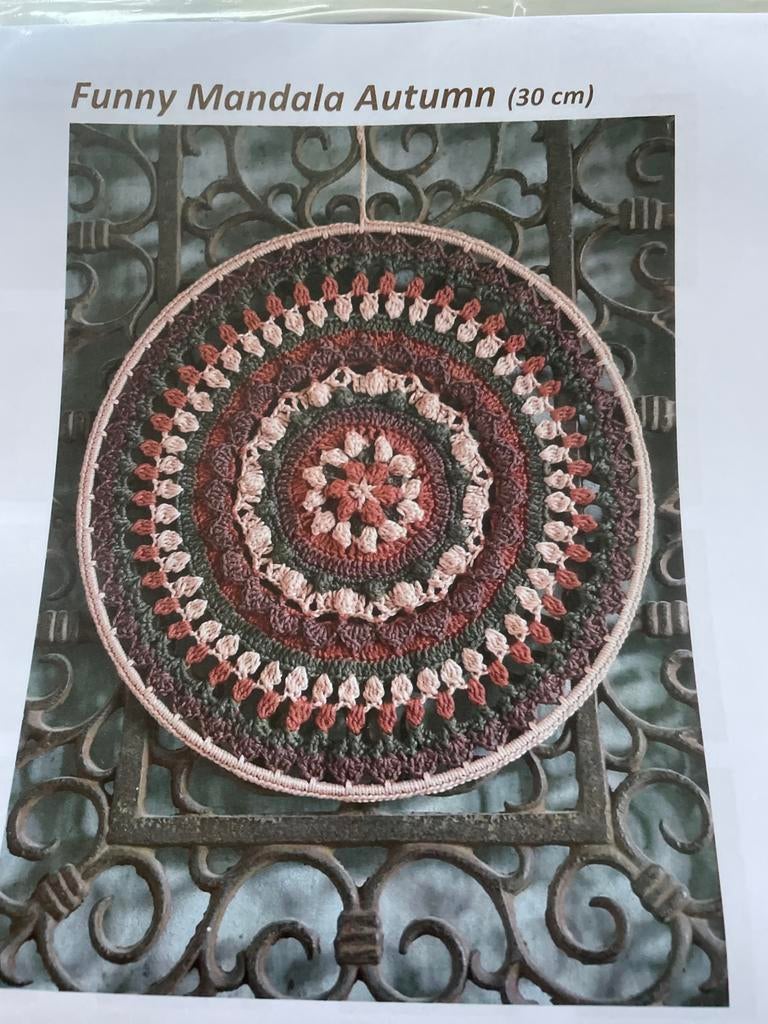 Mandala Autumn 30cm, -, -, Nieuw, Ophalen of Verzenden