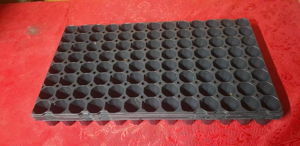 Stektrays kweekrays zaaitrays 3.5 cm 5 cm diep, Ophalen of Verzenden, Rond, Hout, Minder dan 30 cm