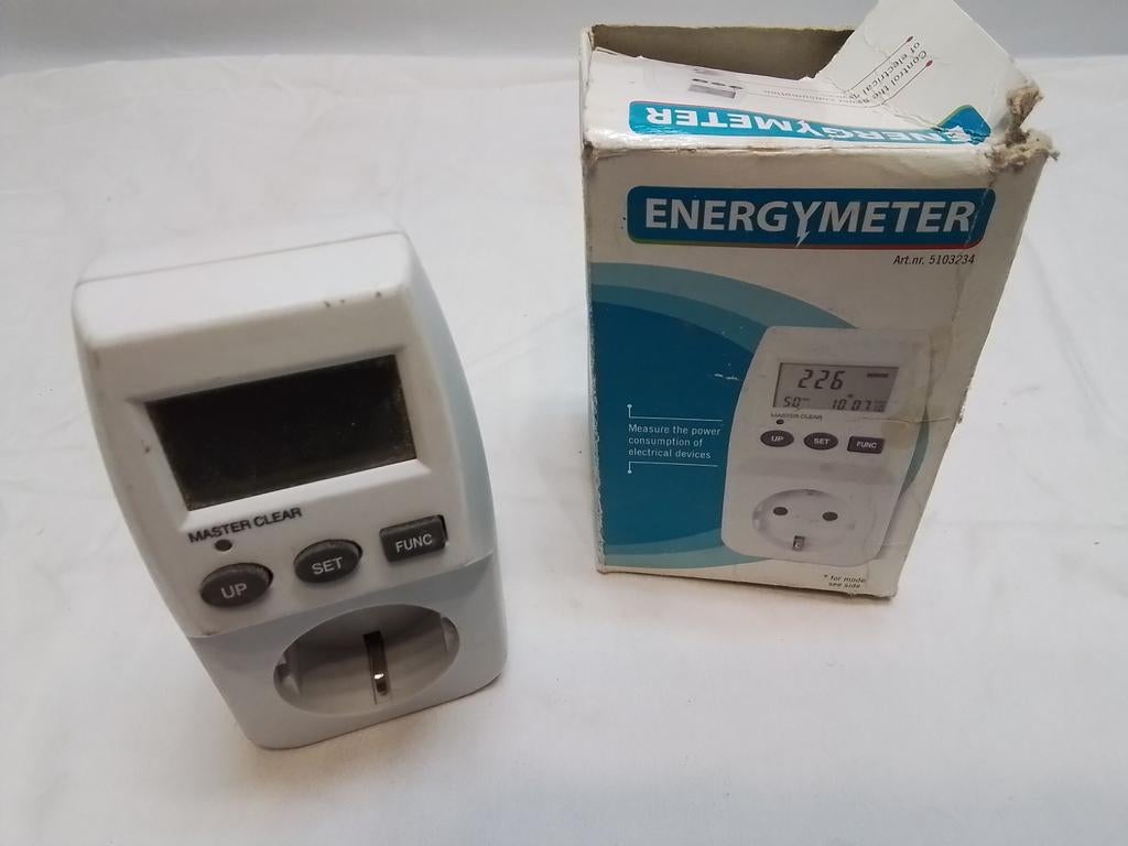 Energiemeter - Verbruik meten, Ophalen of Verzenden, Gebruikt, Elektriciteit