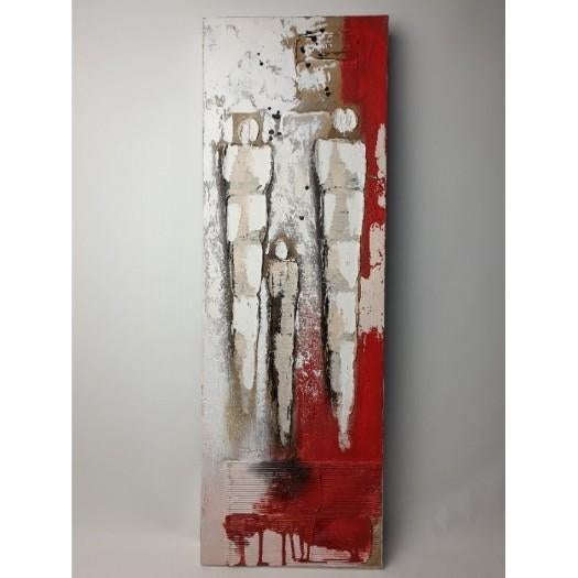 # 2 x Cobra Art Company olieverf op linnen schilderij, Ophalen