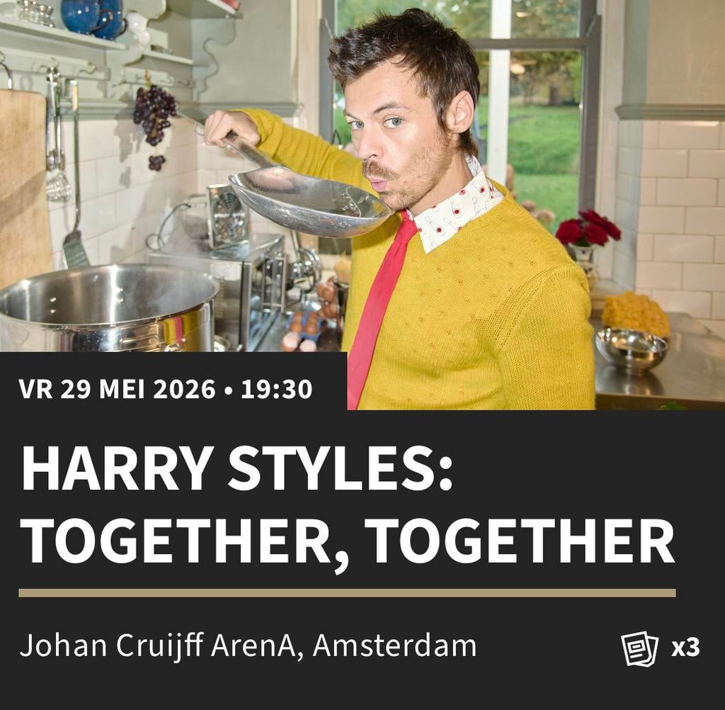 Vrijdag 29 mei Tickets Harry Styles in Amsterdam te koop, Twee personen