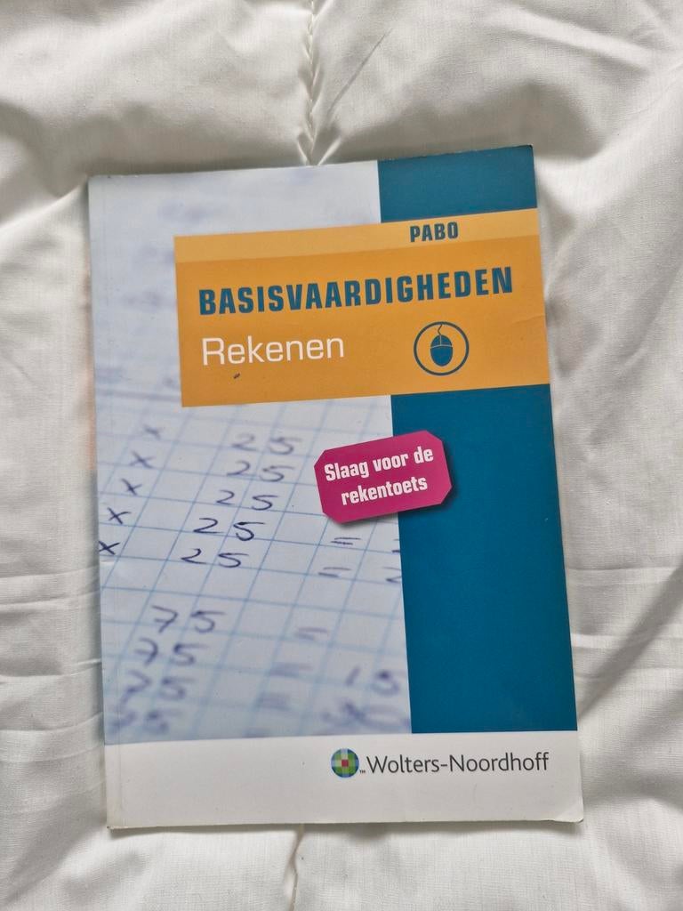 Basisvaardigheden rekenen - PABO, Ophalen of Verzenden, Overige niveaus