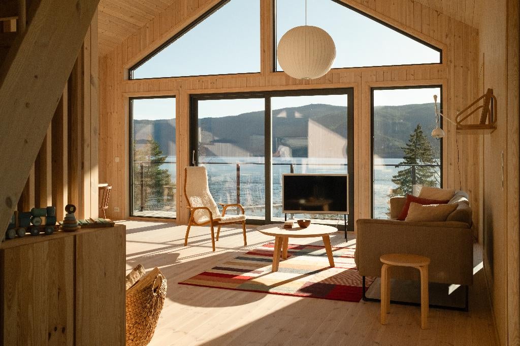 Design vakantiehuis in Noorwegen te huur., 4 of meer slaapkamers, Open haard, 10 personen, Eigenaar