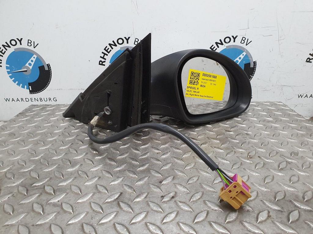 SEAT IBIZA 1.4-16V Trendstyle SPORT SPIEGEL R 2007, Gebruikt, -, -, Ophalen of Verzenden